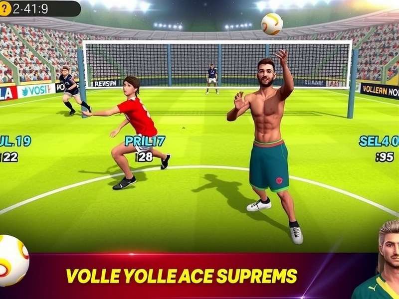 Volley Ace Supreme Gameplay Screenshot